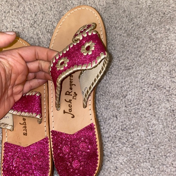 Jack Rogers Sparkly Hot Pink - Picture 3 of 3